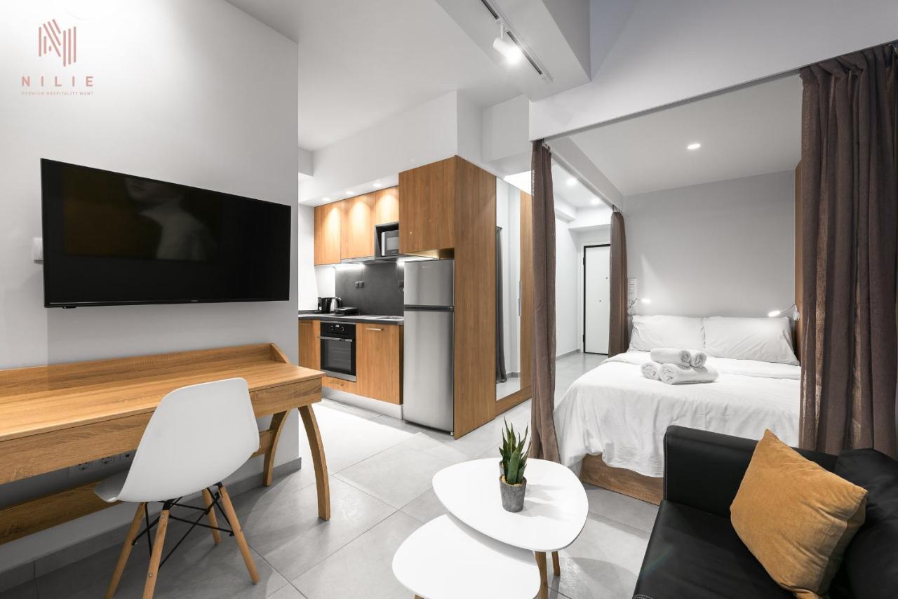 Apartamento Big Apple Sts, Nilie Hospitality Mgmt Tesalónica Exterior foto