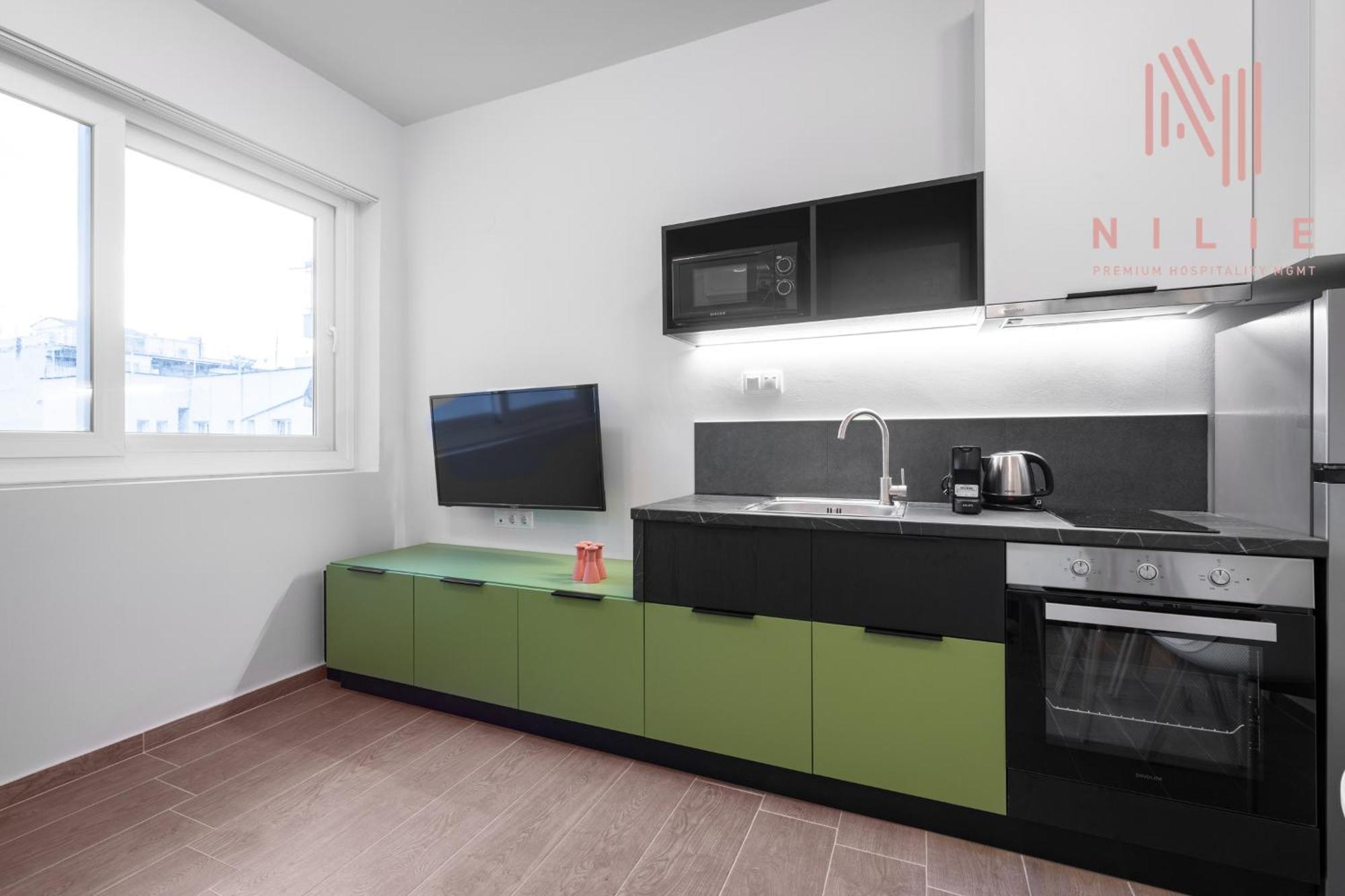 Apartamento Big Apple Sts, Nilie Hospitality Mgmt Tesalónica Exterior foto