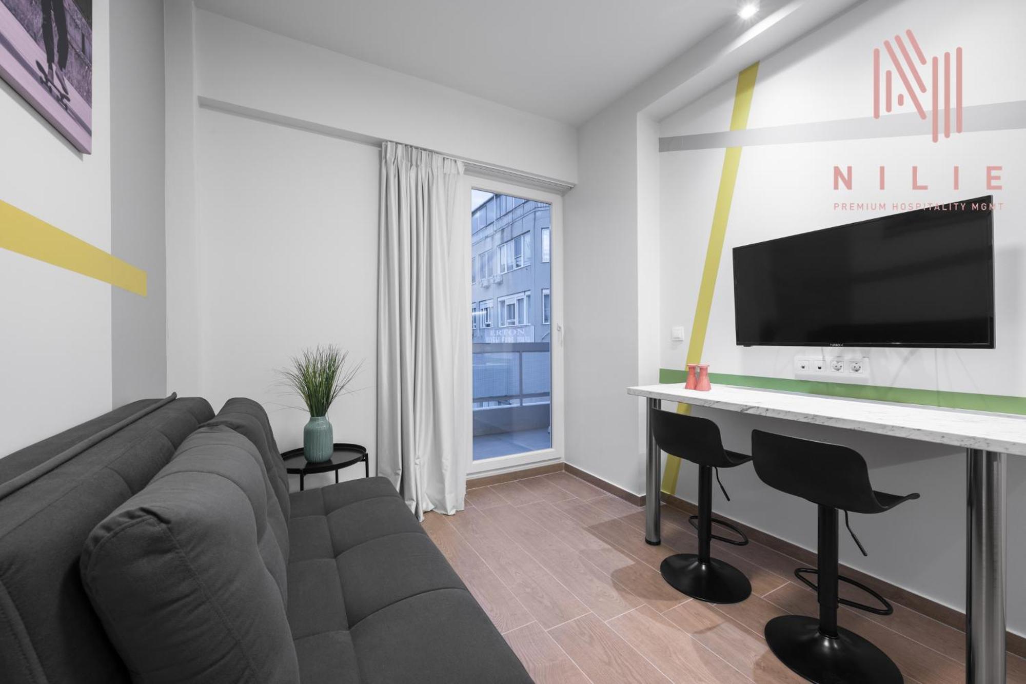 Apartamento Big Apple Sts, Nilie Hospitality Mgmt Tesalónica Exterior foto